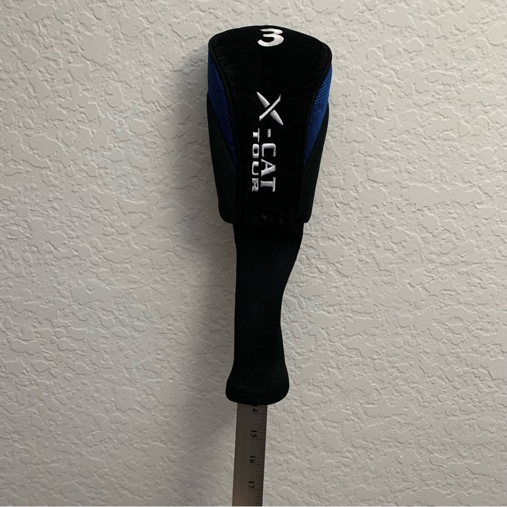 X-CAT TOUR 3 HEADCOVER BLACK - BLUE